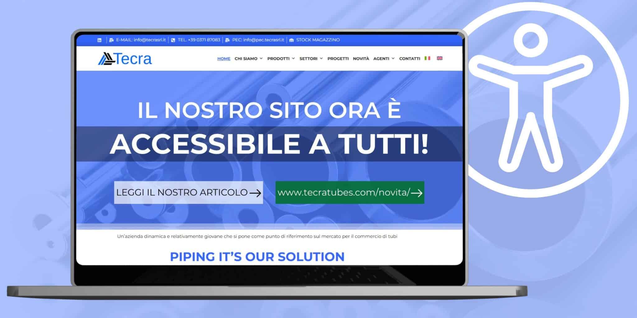 Il sito di Tecra è ora accessibile