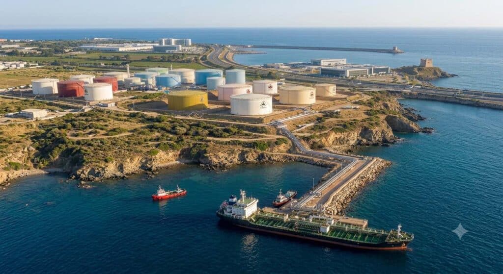 Deposito costiero di Porto Torres