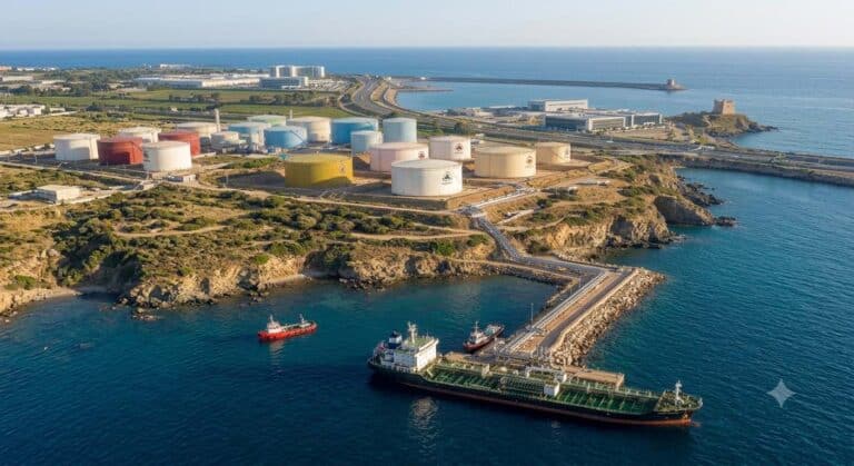 Deposito costiero di Porto Torres