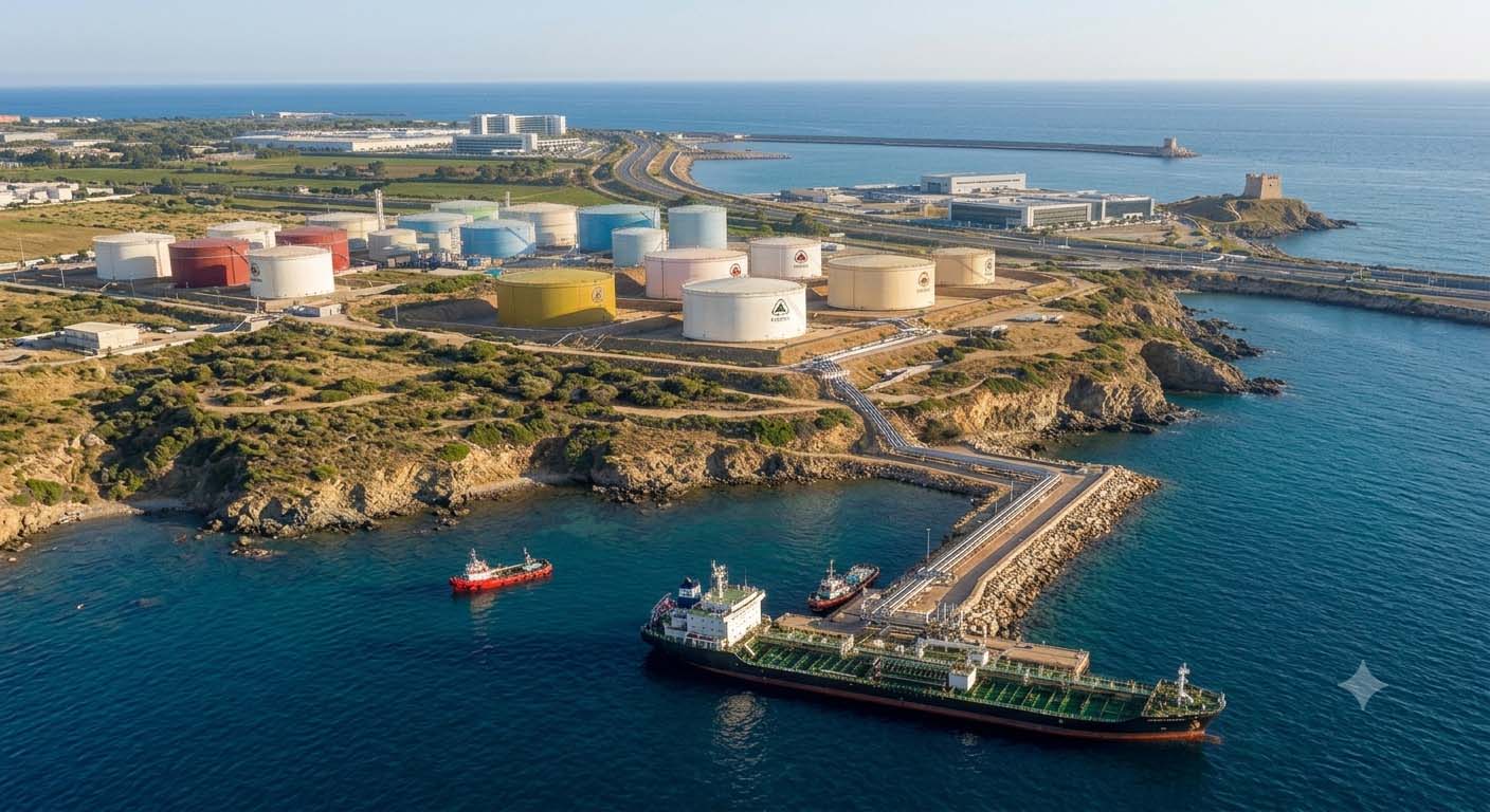 Deposito costiero di Porto Torres