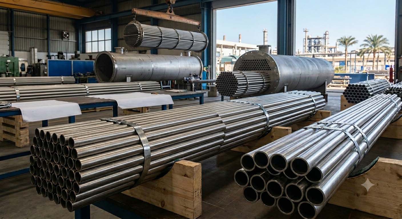 Fornitura tubing per realizzazione scambiatori di calore