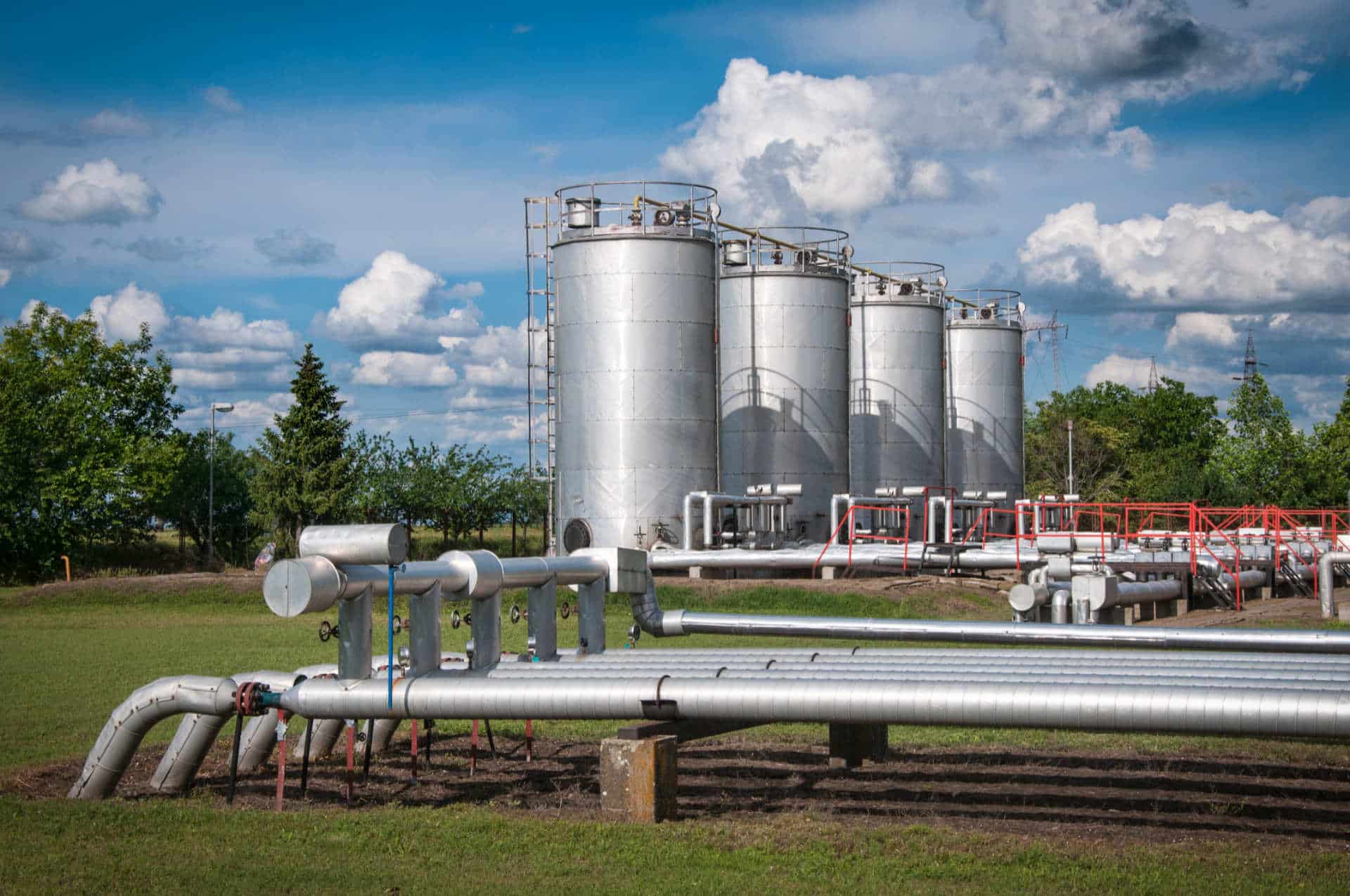 Giacimento di stoccaggio gas naturale a Minerbio - tubing in barre senza saldatura in acciaio inox AISI 316L